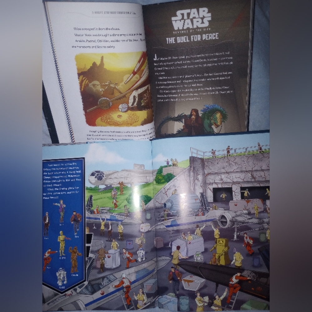 3 Star Wars Books Kids Bedtime 5 Minute Stories - Picture 4 of 10